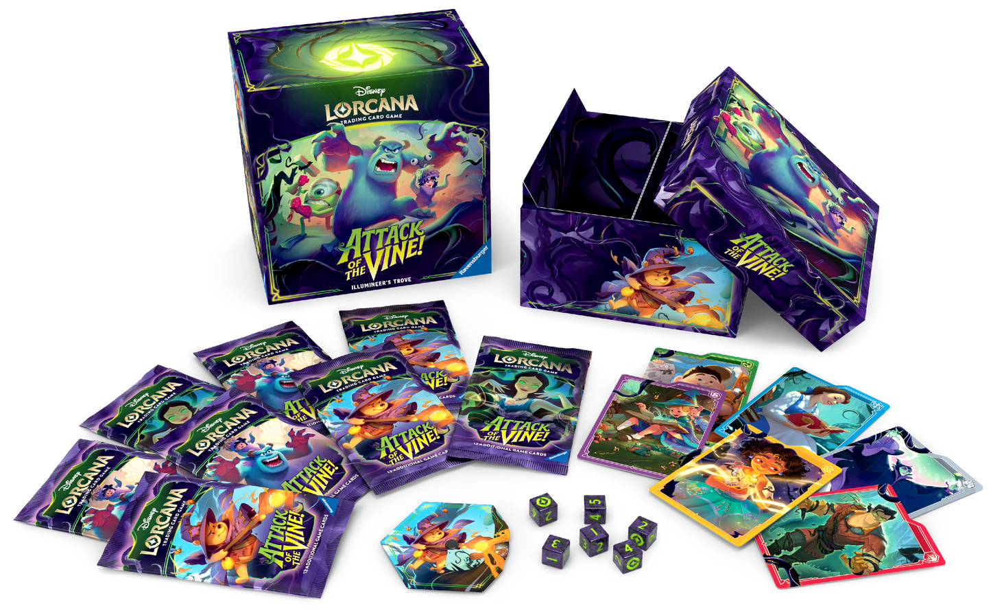 Preorder - Disney Lorcana TCG -  Attack of the Vine! Illumineer's Trove - EN