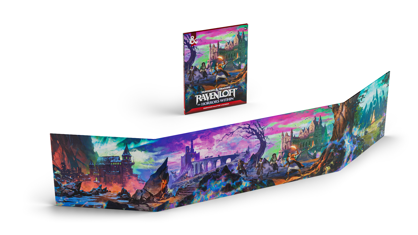 Preorder - D&D - Ravenloft: The Horrors Within Dungeon Master's Screen - EN