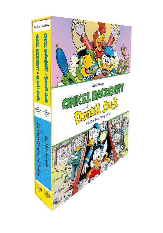 Onkel Dagobert und Donald Duck - Don Rosa Library Schuber 5: Band 09 & 10 - Hardcover
