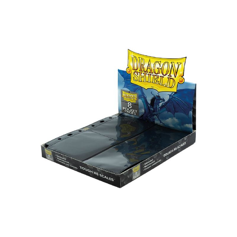 8-Pocket Pages - Sideloaded - Clear front (50 Stück)
