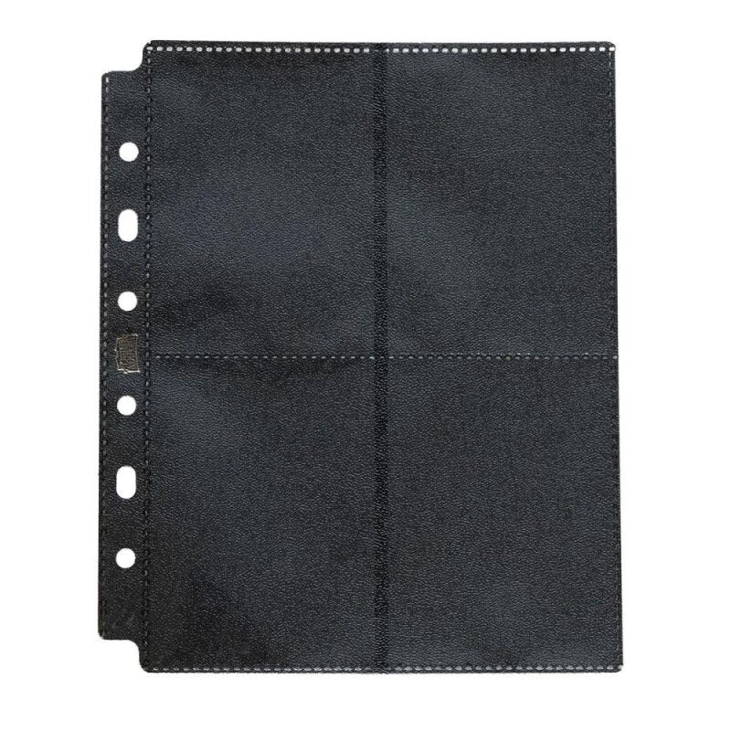 8-Pocket Pages - Sideloaded - Clear front (50 Stück)