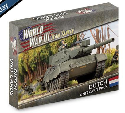 Dutch Unit Card Pack (31x Cards)