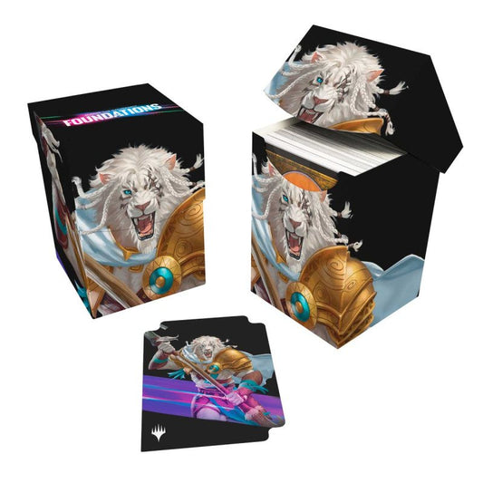 UP - Magic: The Gathering: 100+ Deck Box: Foundations: Light