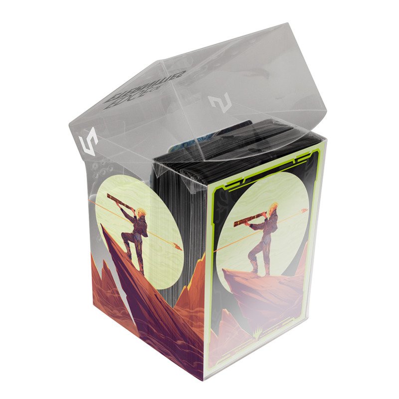 UP - Magic: The Gathering: Deck Protector Sleeves in Clear Box: Edge of Eternities: Key Character Mythic (100 pieces