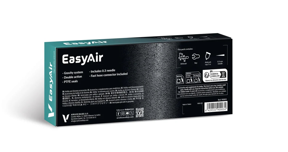 Preorder - Easy Air - Airbrush mit Gravity System