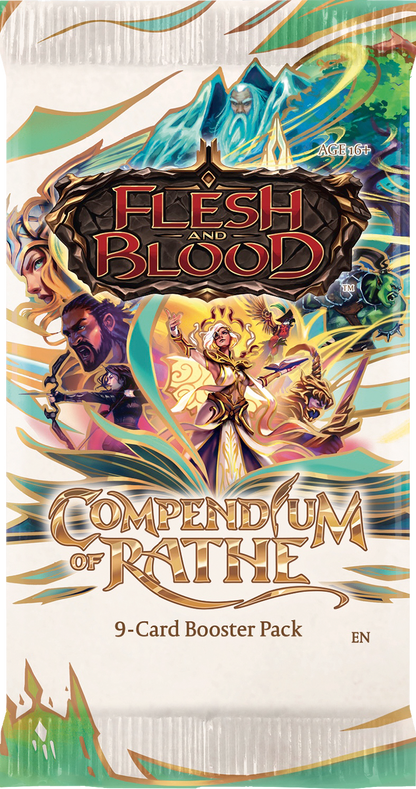 Flesh and Blood TCG - Compendium of Rathe Booster Display (24 boosters) - EN