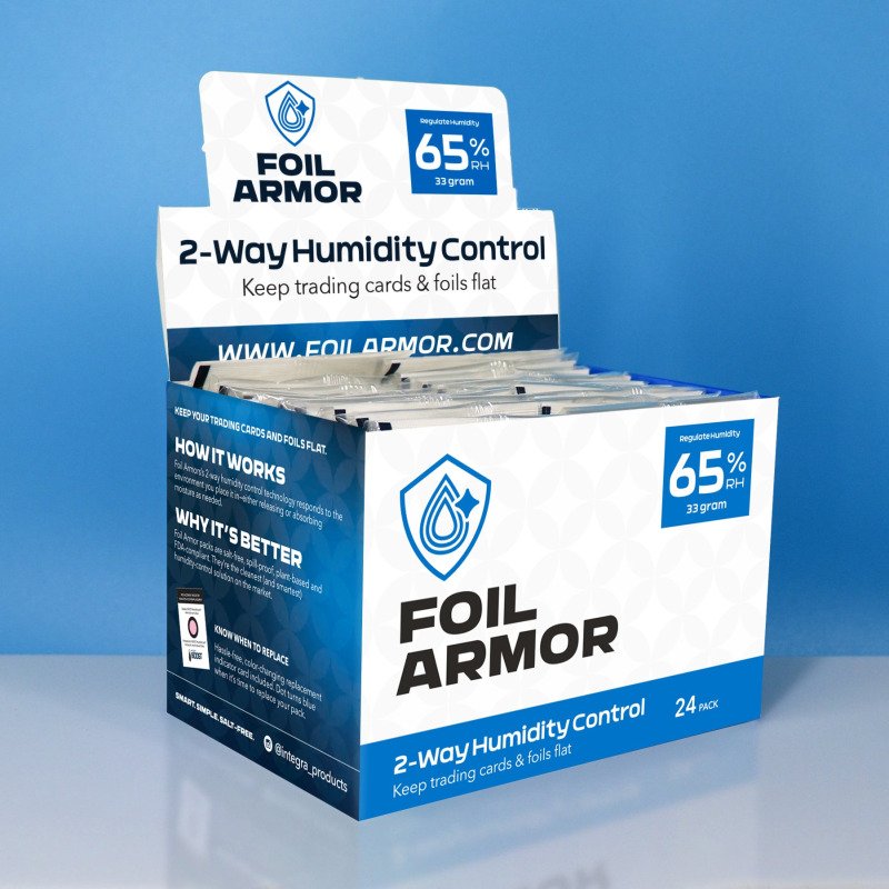Preorder - Foil Armor - Foil Armor - 33 Gramm Humidity Control Pack: Retail Display (24 Packs)