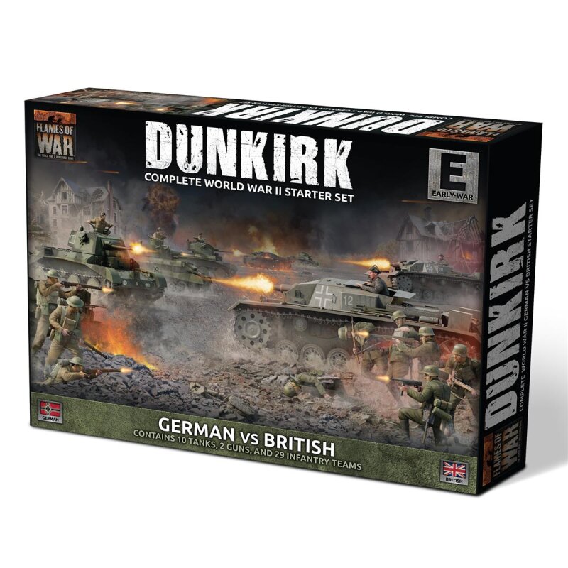 Preorder - Dunkirk - British vs German Starter Set (Plastic)