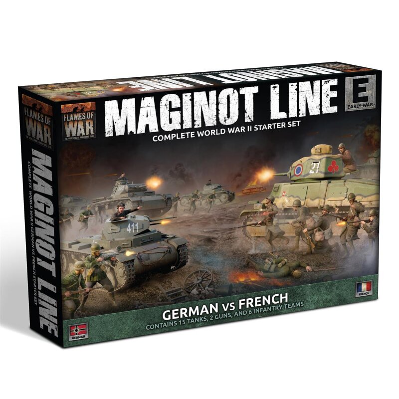 Preorder - Maginot Line - German vs French Starter Set (Plastic)