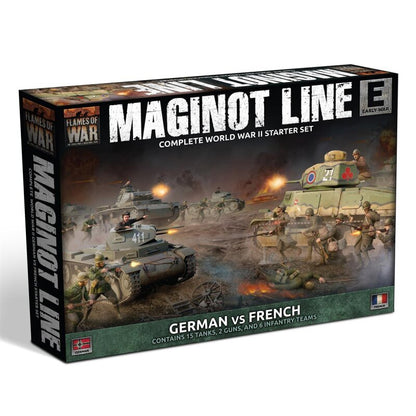 Preorder - Maginot Line - German vs French Starter Set (Plastic)