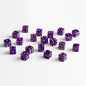 Full Pack of D6s Shimmering Purple & Gold (20)