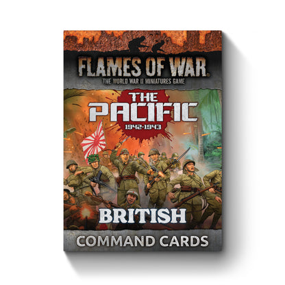 The Pacific: British, Australian & Indian Command Cards