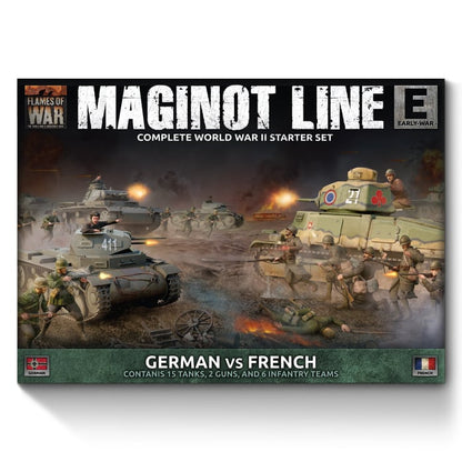 Maginot Line - German vs French Starter Set (Plastic)