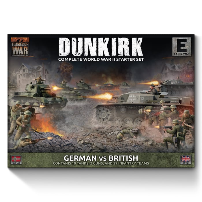 Preorder - Dunkirk - British vs German Starter Set (Plastic)