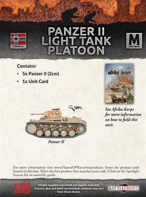 Panzer II Light Tank Platoon