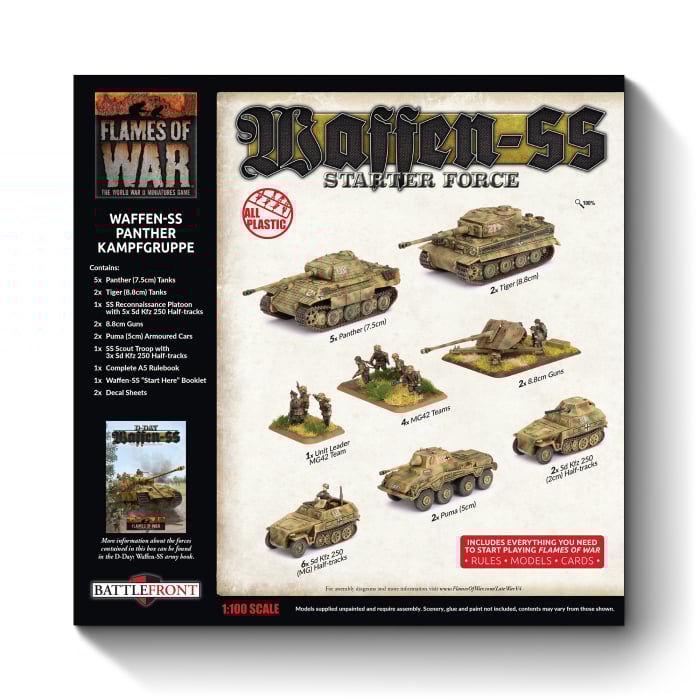 German Starter Force: Waffen-SS Panther Kampgruppe