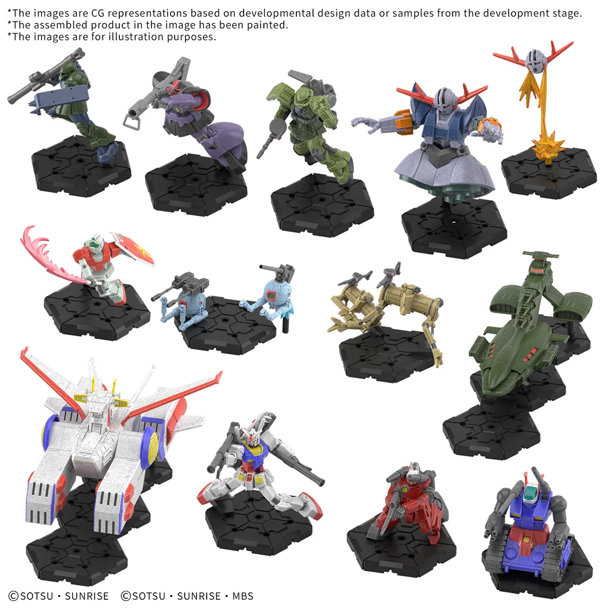 Preorder - GUNDAM ASSEMBLE DELUXE SET 01 [DX01]
