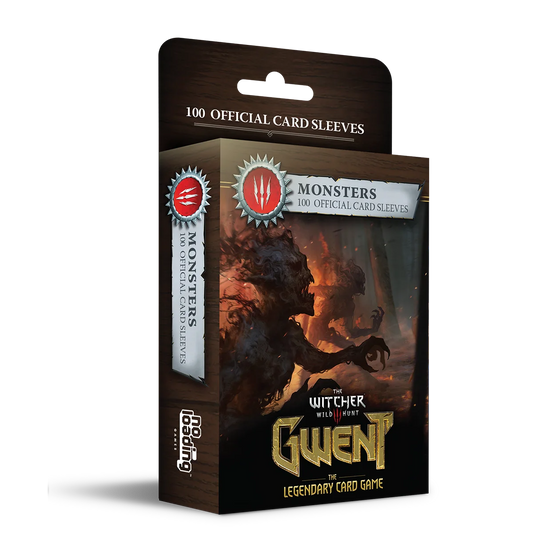 Preorder - Gwent Art Sleeves Monsters