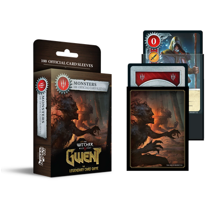 Preorder - Gwent Art Sleeves Monsters