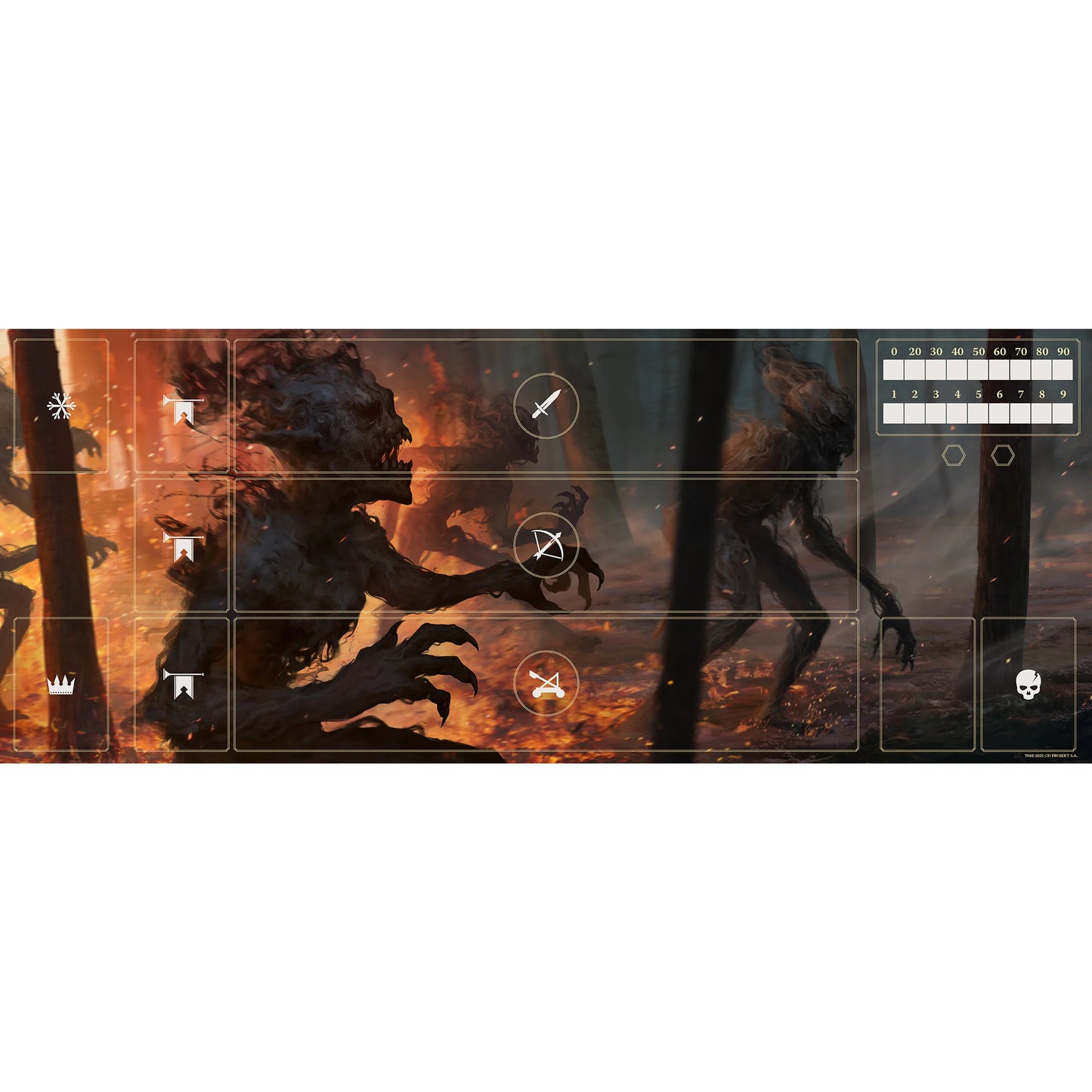 Preorder - Gwent Neoprene Mat Monsters