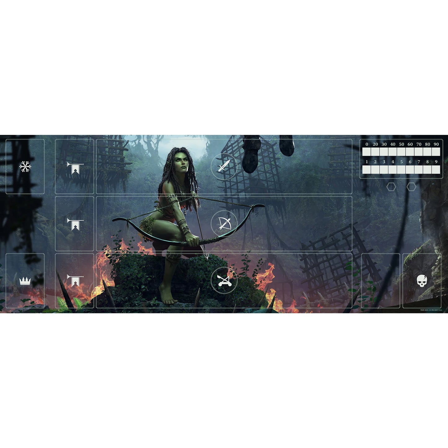 Preorder - Gwent Neoprene Mat Scoia'tael