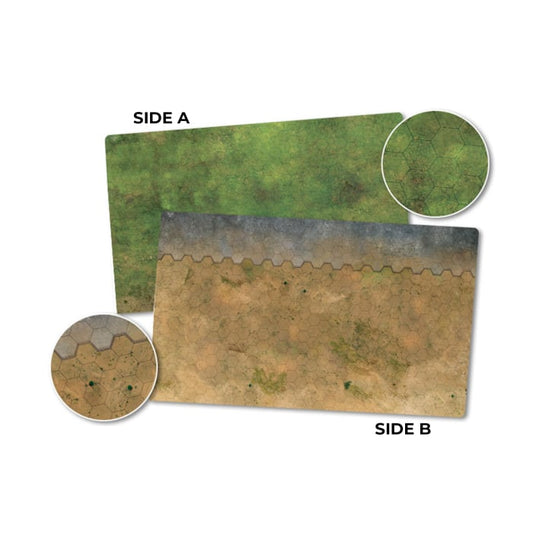 Preorder - Hextech Grasslands / Arid Urban Gaming Mat