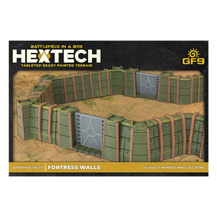 Dropbase Delta Fortress Walls (x26)