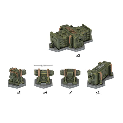 Dropbase Delta Personnel Buildings (x10)