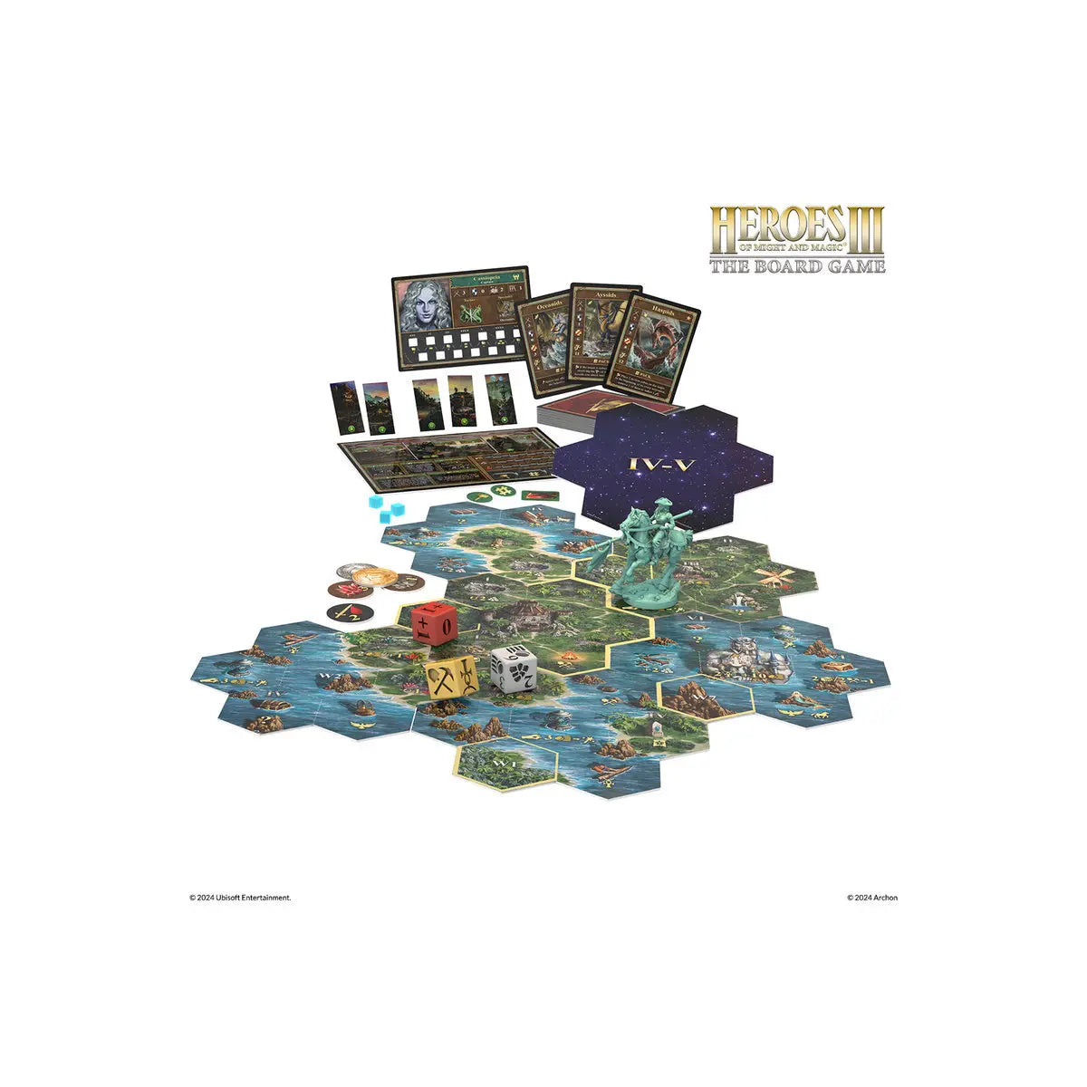 Preorder - HoMM III: The Board Game Cove Expansion DE