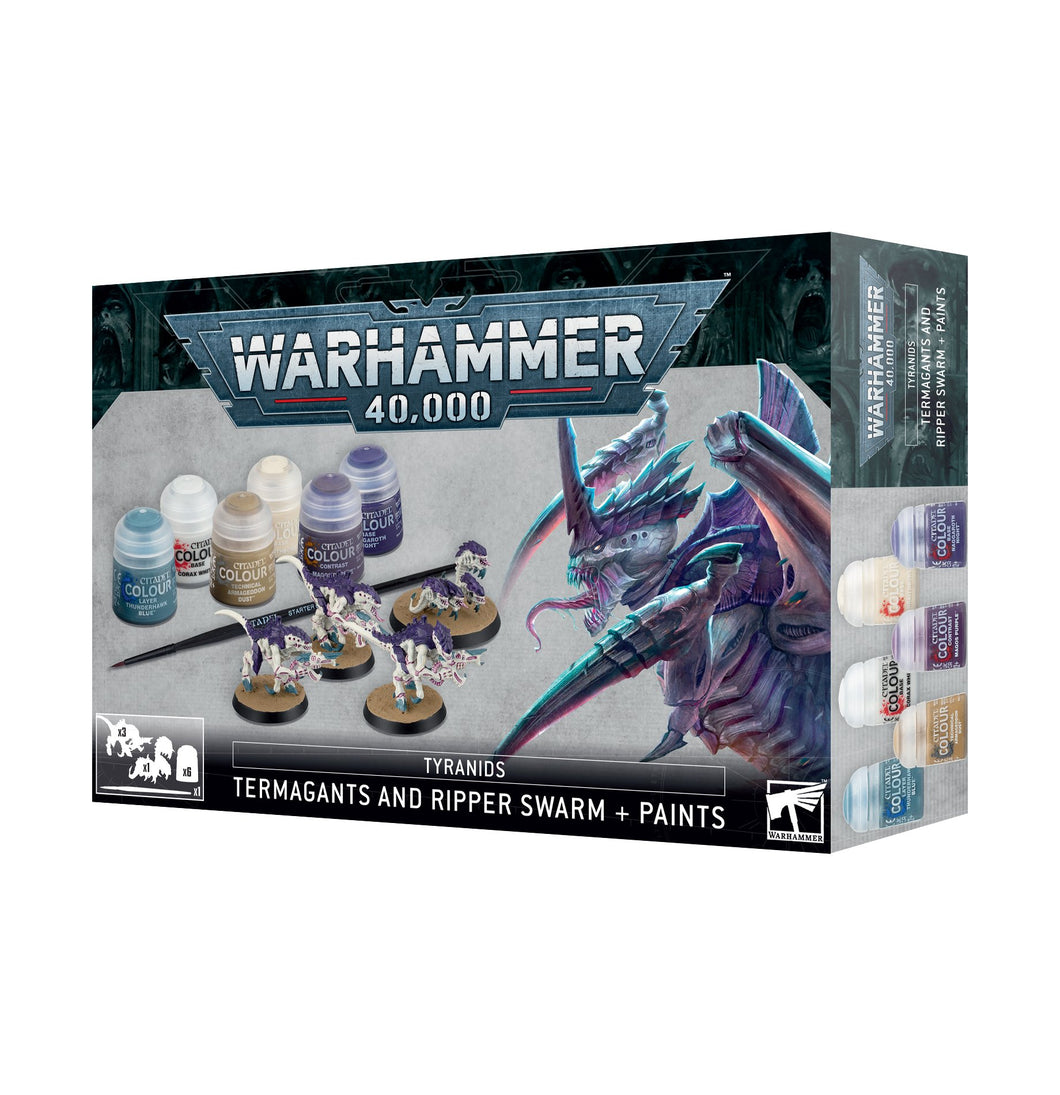 Tyranids: Termagants and Absorber Swarm + Color Set
