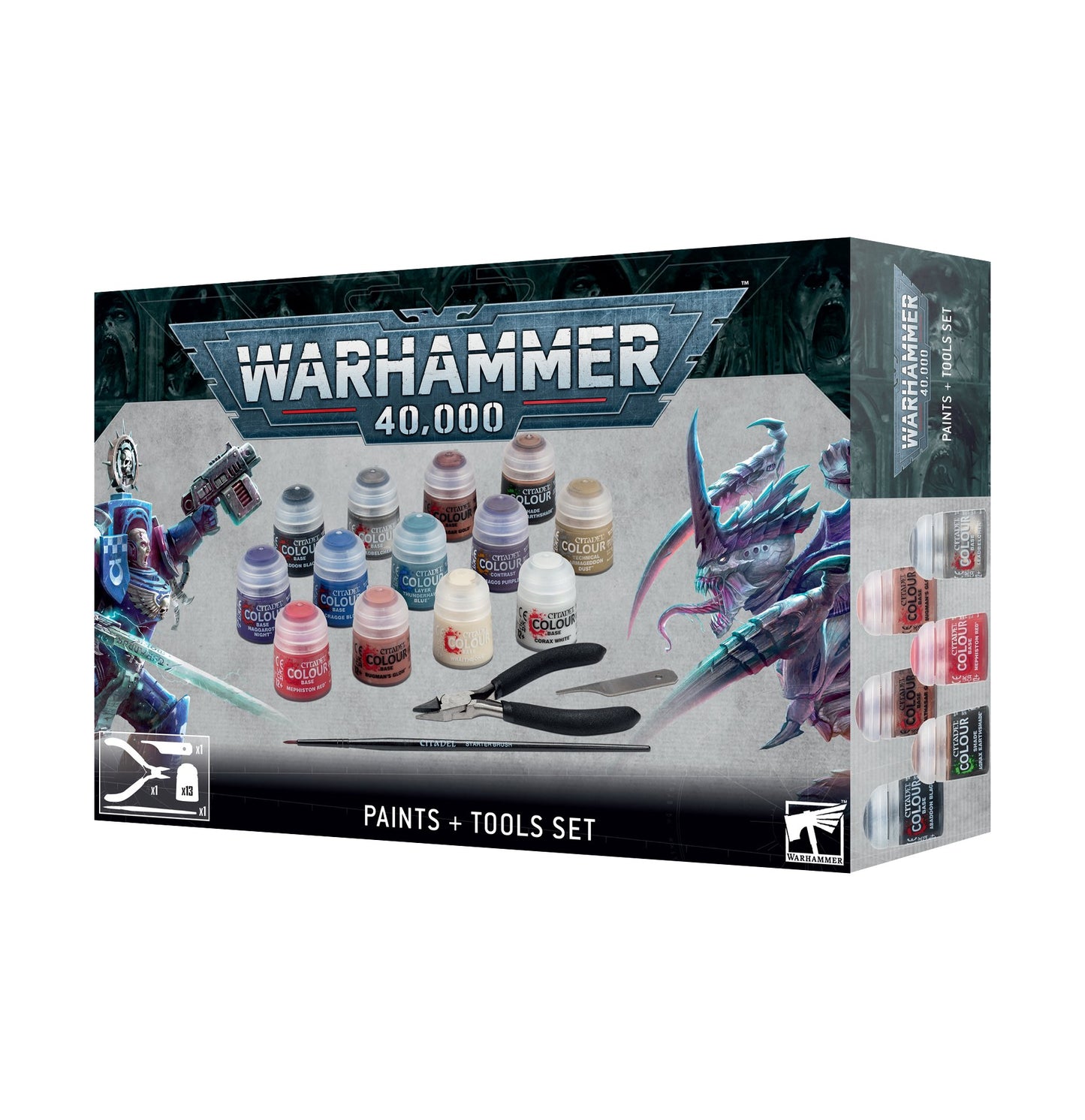 Warhammer 40,000: Paint and Tool Set