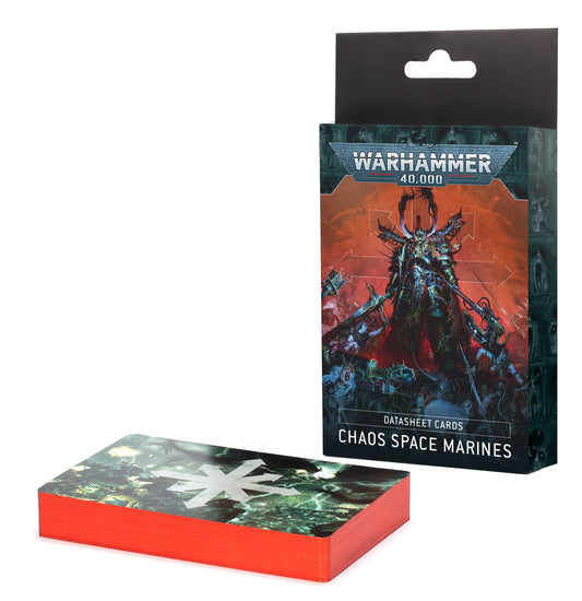 Letzte Chance - DATENBLATTKARTEN: CHAOS SPACE MARINES DEU