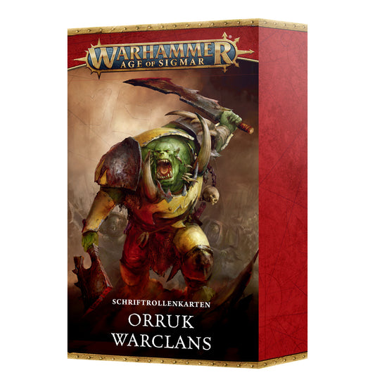 SCHRIFTROLLENKARTEN: ORRUK WARCLANS (DEU
