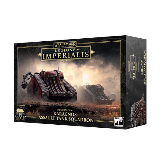 Legions Imperialis Mechanicum: Karacnos Assault Tank Squadron