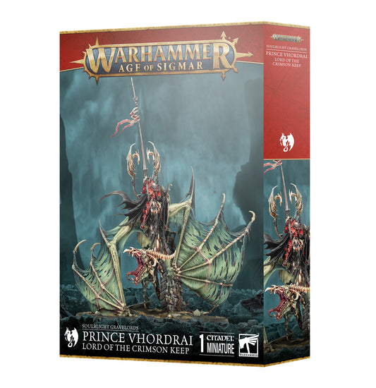 Preorder - Soulblight Gravelords:PrinceVhordrai Lord of the Crimson Keep