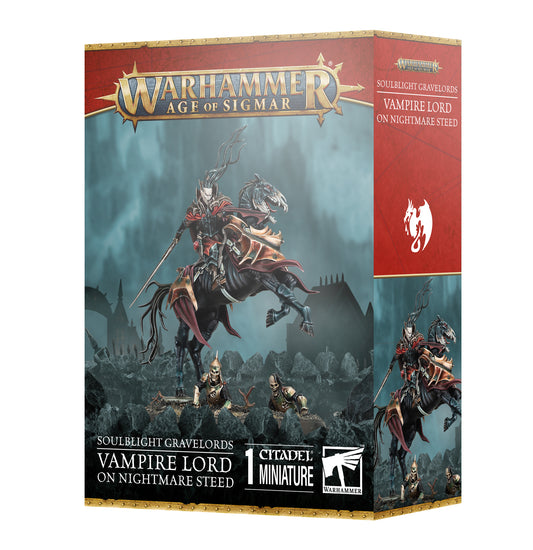 Preorder - Soulblight Gravelords: Vampire Lord on Nightmare Steed