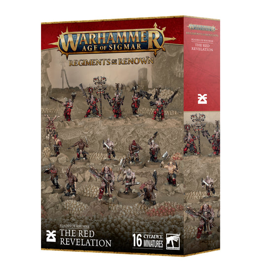 Regiments of Renown: Blades of Khorne The Red Revelation