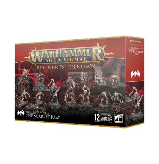 Preorder - Regiments of Renown: Flesh-Eater Courts-The Scarlet Jury