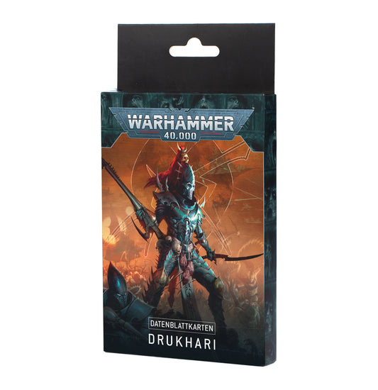 Preorder - DATASHEET CARDS: DRUKHARI (ENGLISH)