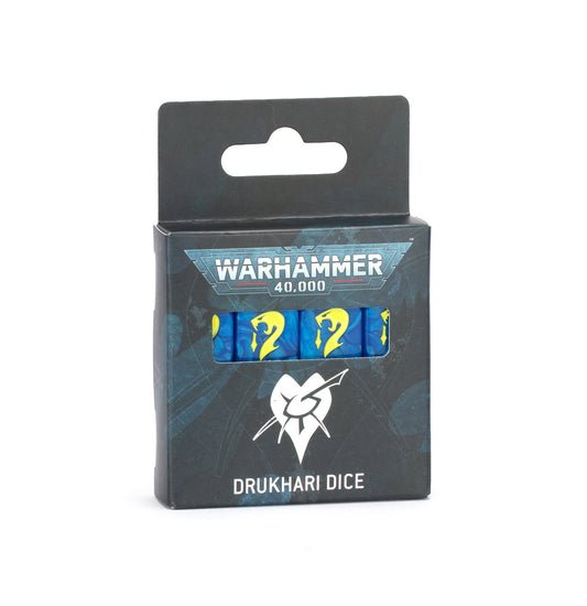 Preorder - WARHAMMER 40000: DRUKHARI DICE SET
