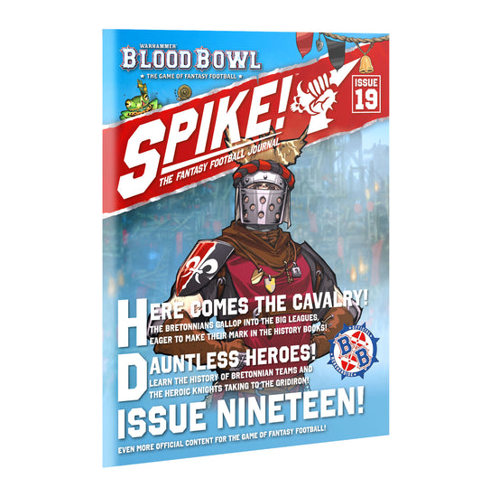 Preorder - Blood Bowl Spike Issue 19 Bretonnian Brionne Barons Edition ENG