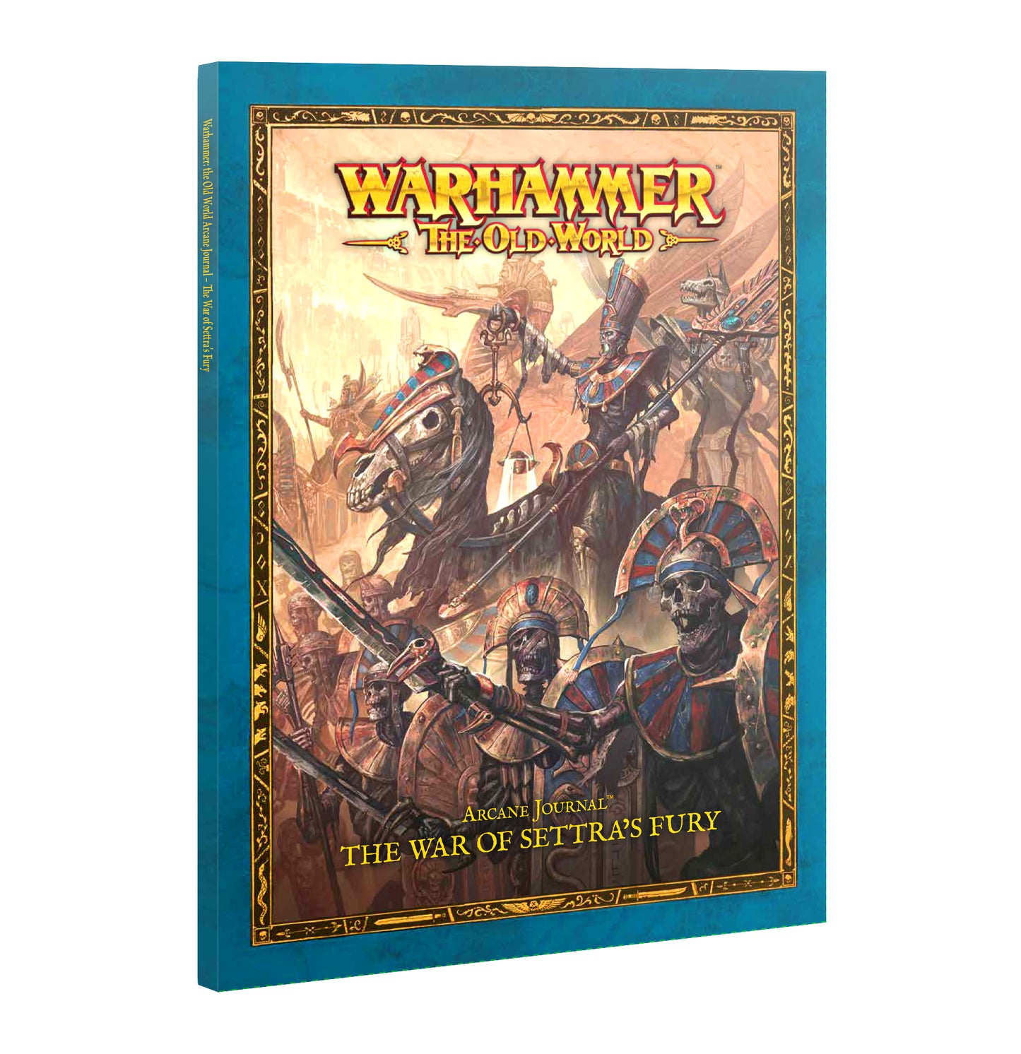 Preorder - Warhammer Old World Arcane Journal War of Settras Fury