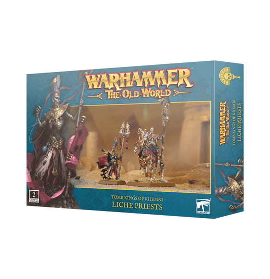 Preorder - Warhammer Old World Tomb Kings of Khemri Liche Priests