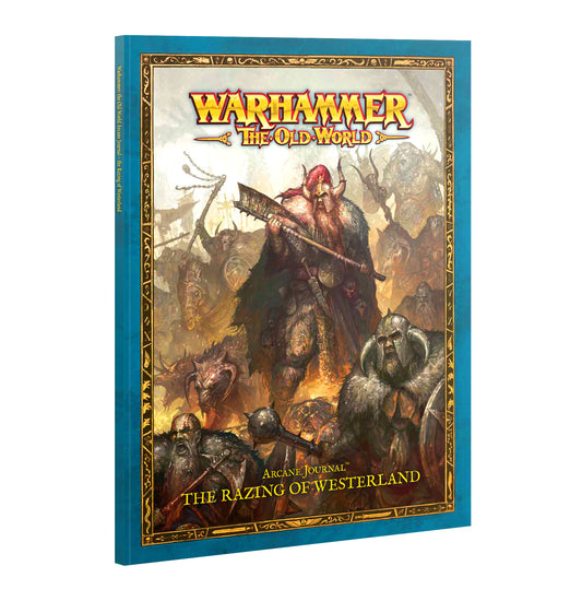 Preorder - Warhammer the Old World Arcane Journal Razing of Westerland