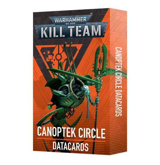 Preorder - Kill Team Canoptek Circle Datacards ENG