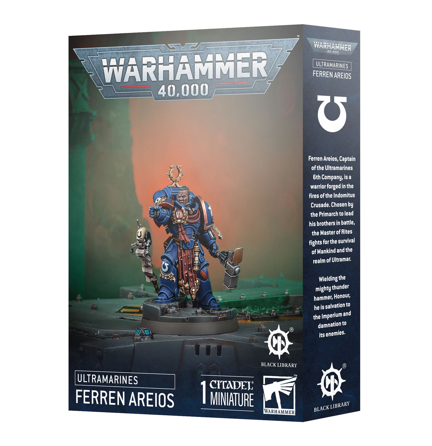 Preorder - Black Library Ultramarine Captain Ferren Areios