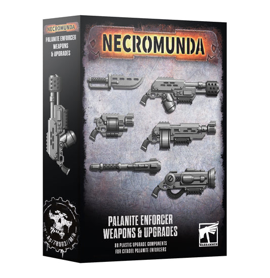 Pereorder - Necromunda Palanite Enforcer Weapons and Upgrades