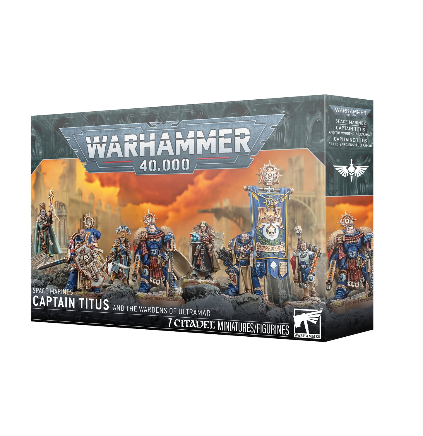 Preorder - Space Marines Captain Titus and the Wardens of Ultramar - Voraussichtlich lieferbar im März 2026.