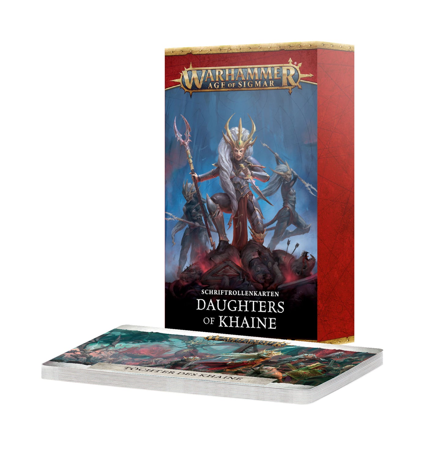 Preorder - Warscroll Cards: Daughters of Khaine (Englisch)