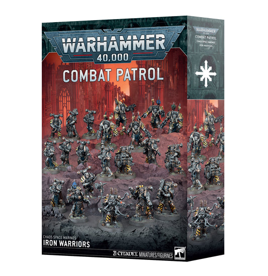 Preorder - Combat Patrol Chaos Space Marines Iron Warriors